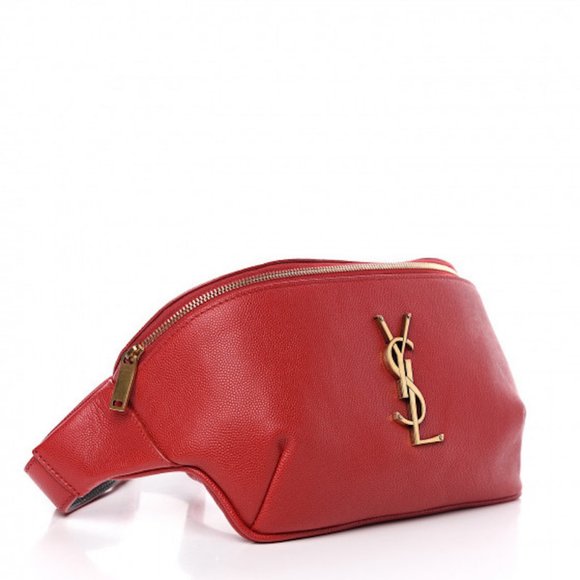 ❌SOLD❌Saint Laurent Leather Monogram Belt Bag - Picture 3 of 9